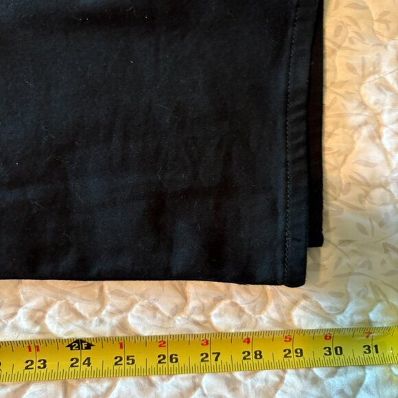 Levi Strauss Signature Straight Black denim Jean 22M NWT - Picture 6 of 7